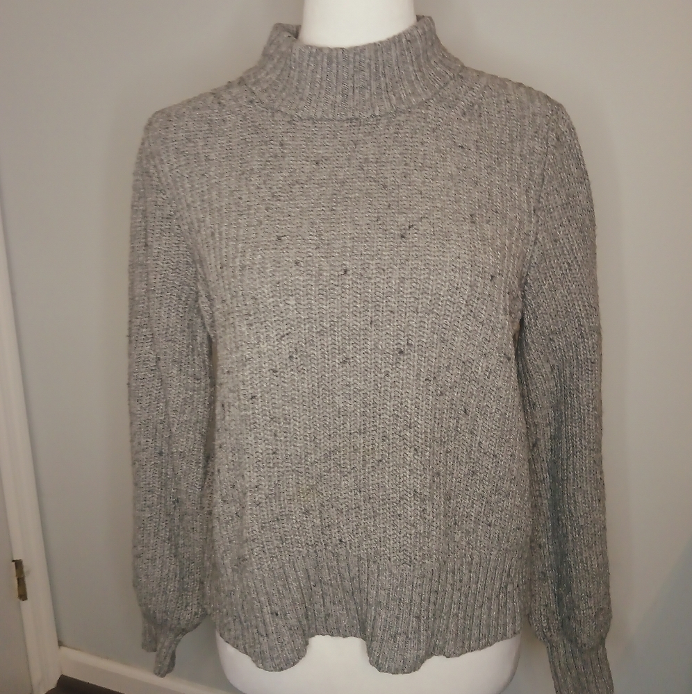 Abercrombie & Fitch Oversized Mock Neck Sweater